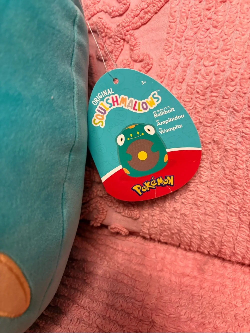 Squishmallows Pokémon Bellibolt Plush